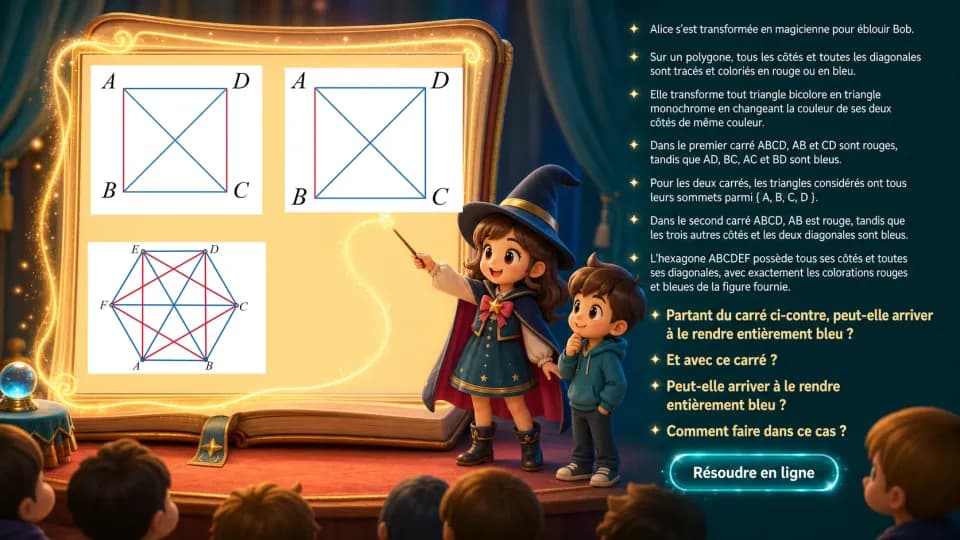 Affaire de logique - Les polygones magiques