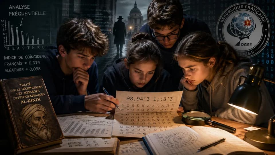 Ces collégiens qui cassent des codes comme des espions — la finale du concours Alkindi approche