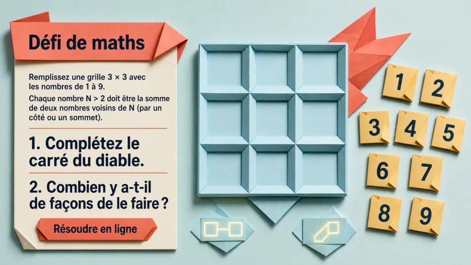 Le carré du diable : un défi mathématique diabolique