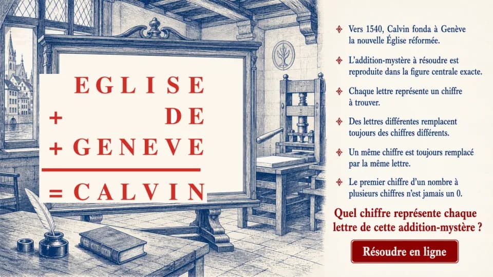 Problème de maths : L'addition mystérieuse de Calvin
