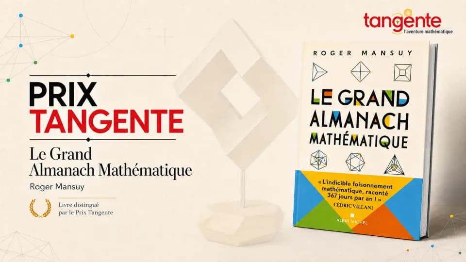 Le prix Tangente 2026 attribué à Roger Mansuy