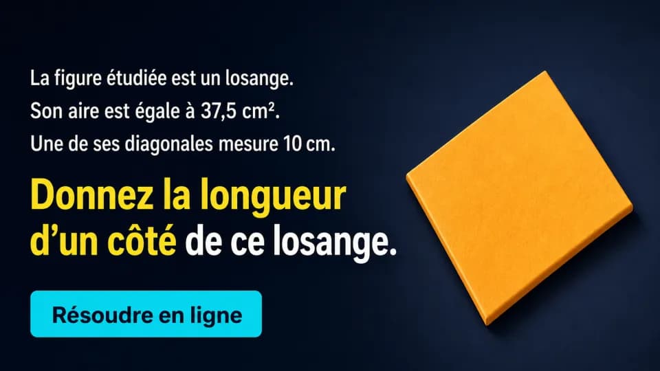 ? Le losange