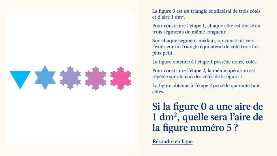 ♦♦♦ Le Flocon de von Koch