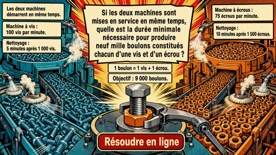 ♦♦ Serrons les boulons
