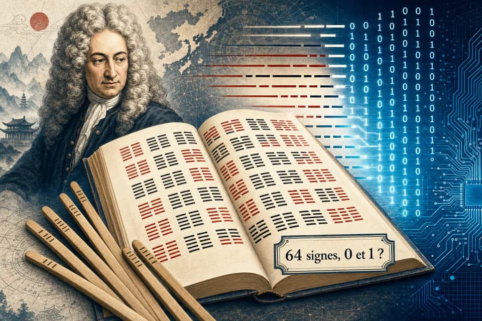 Leibniz et le Yi Jing : quand le système binaire rencontre la divination chinoise