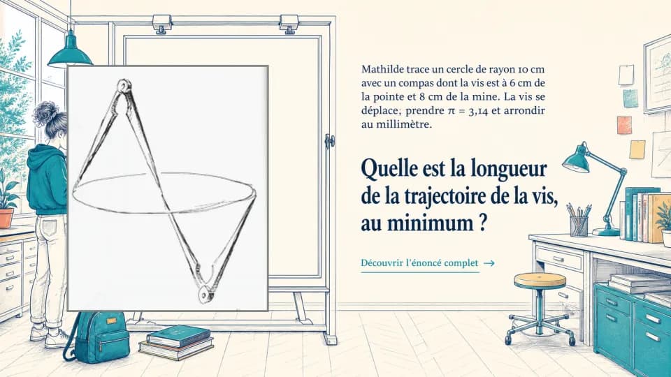 ♦♦ Le compas de Mathilde