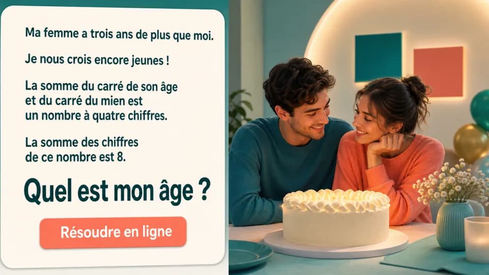 Quel est mon âge ?