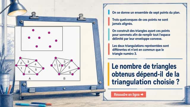 Triangulons : problème de triangulation | Tangente