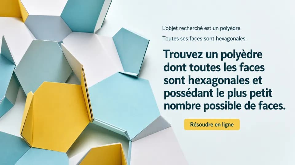 ♦♦♦ Un petit polyèdre