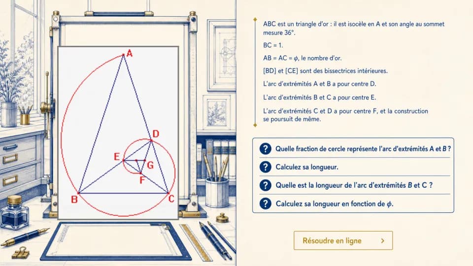♦♦♦ La spirale dorée