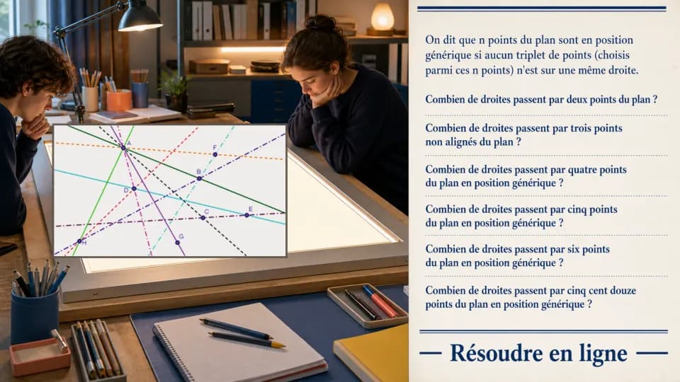 ♦♦ Droites en folie