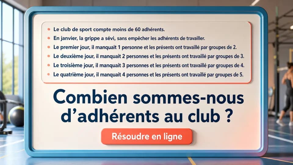 ♦♦ Le club de sport