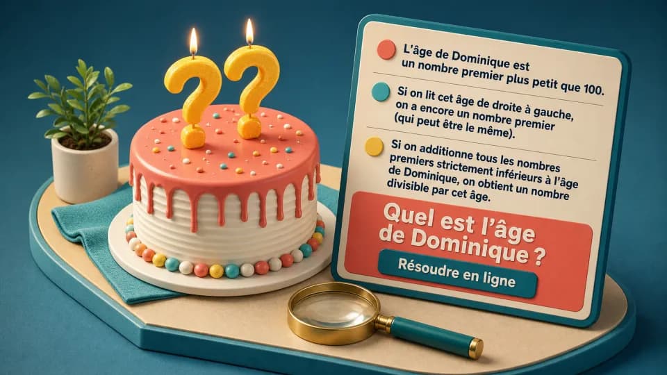 ♦♦♦ L’âge de Dominique