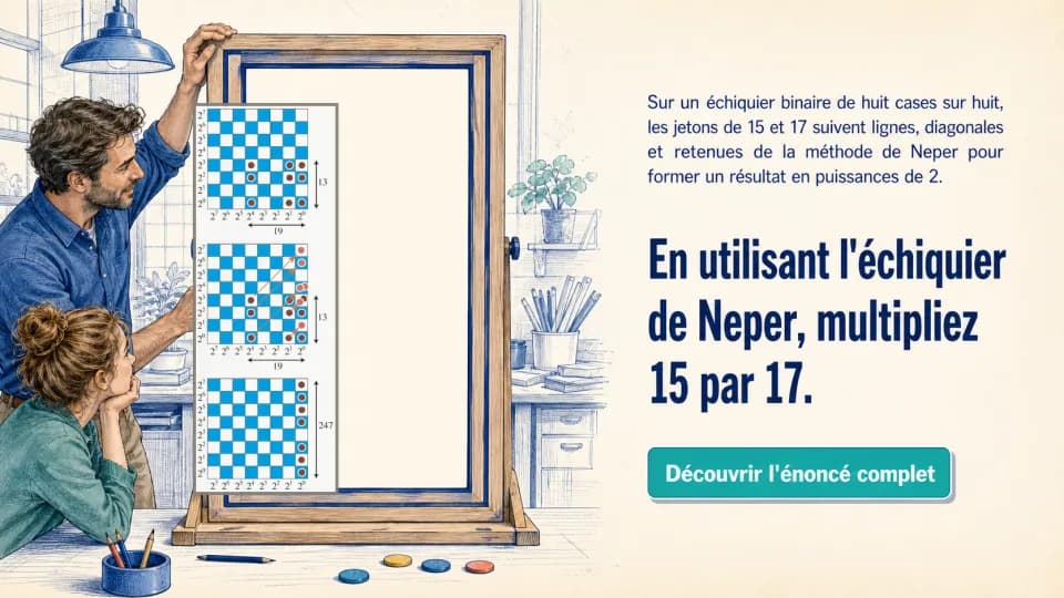 L'échiquier de Neper