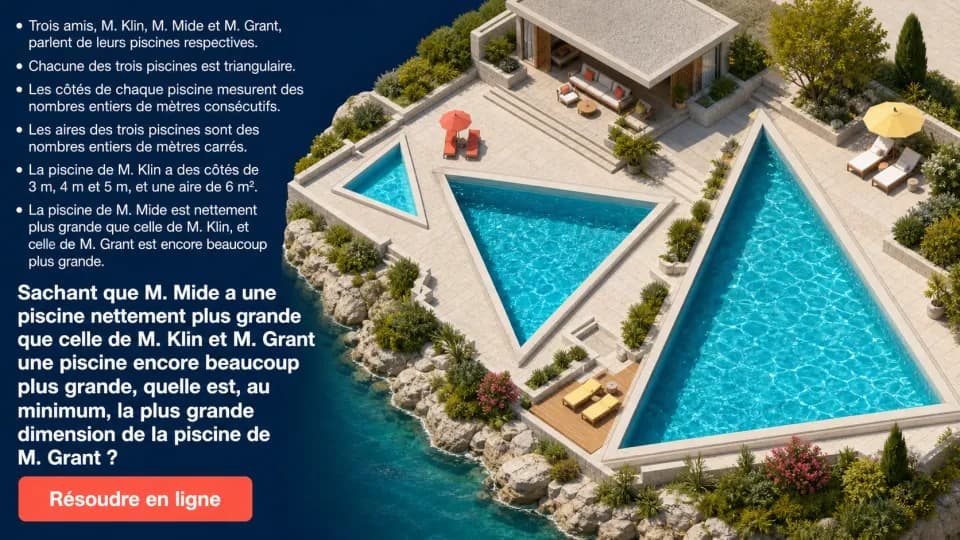 ♦♦♦ Les trois piscines