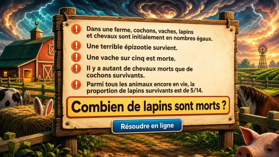 ♦♦ Apocalypse à la ferme
