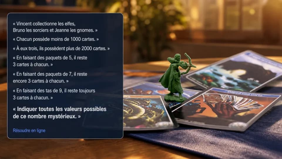 ♦ Que de cartes !