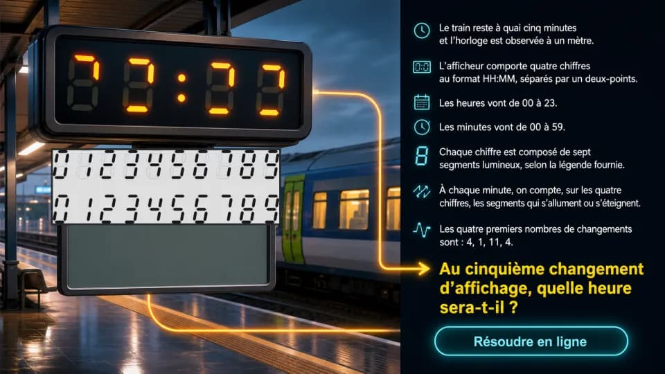 ♦♦♦ L'horloge du quai