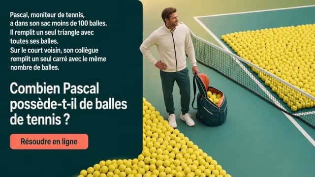 ♦ Le triangle de Pascal