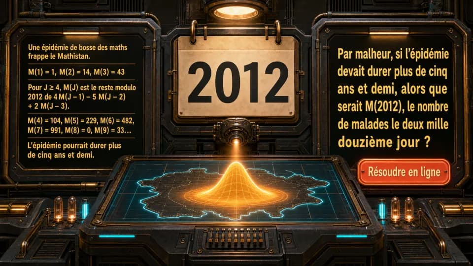 ♦♦ La bosse des maths