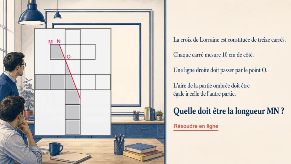 ♦♦♦ Le partage de la croix de Lorraine