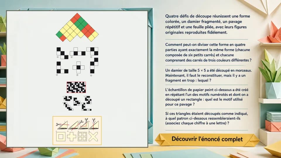 Jeux de découpe