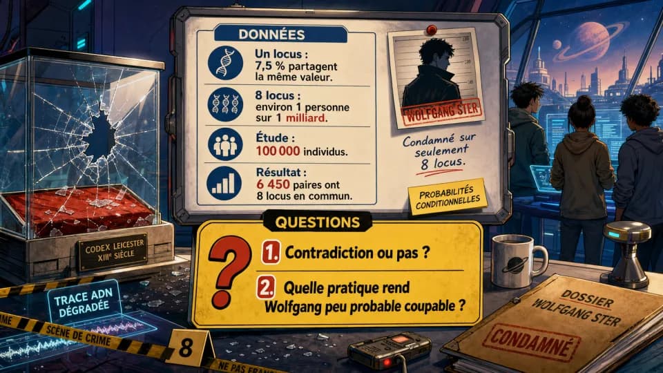 Cold case à l'Institut intergalactique