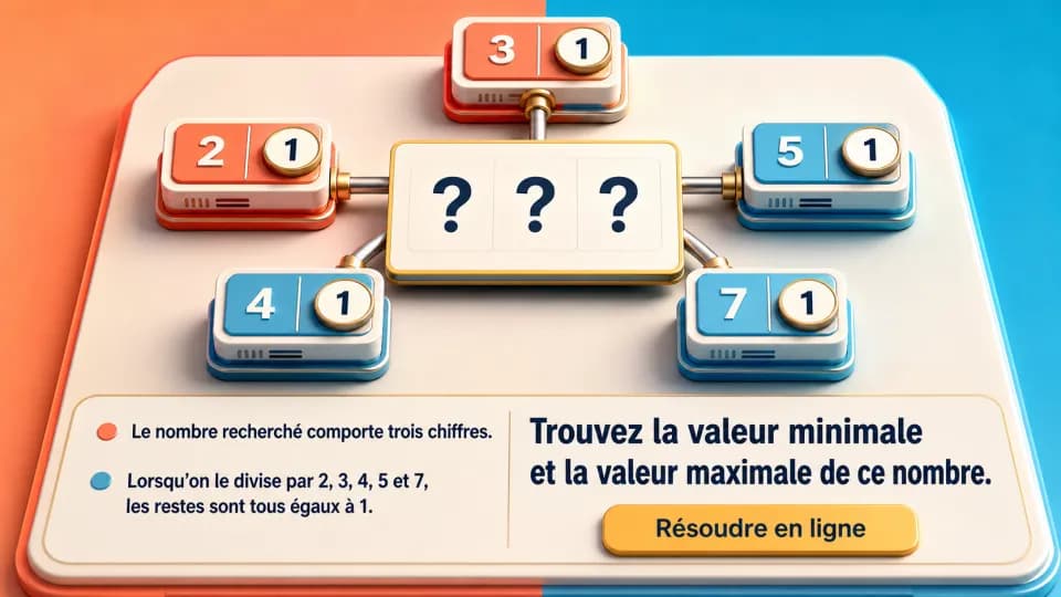 ♦♦ Toujours 1 de reste (2)