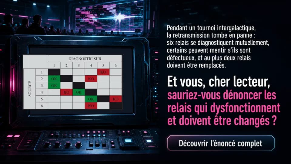 Un tournoi de GOLF intergalactique