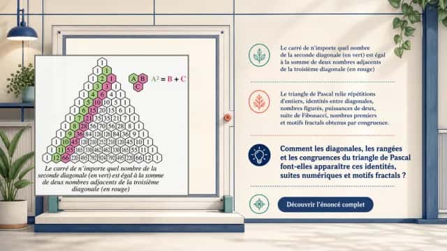 Le triangle de Pascal à plusieurs facettes | Tangente