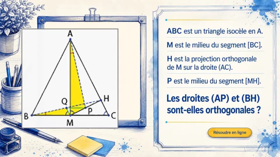 ♦ Orthogonalité