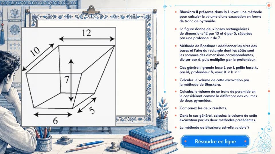 ♦ D'après Bhaskara