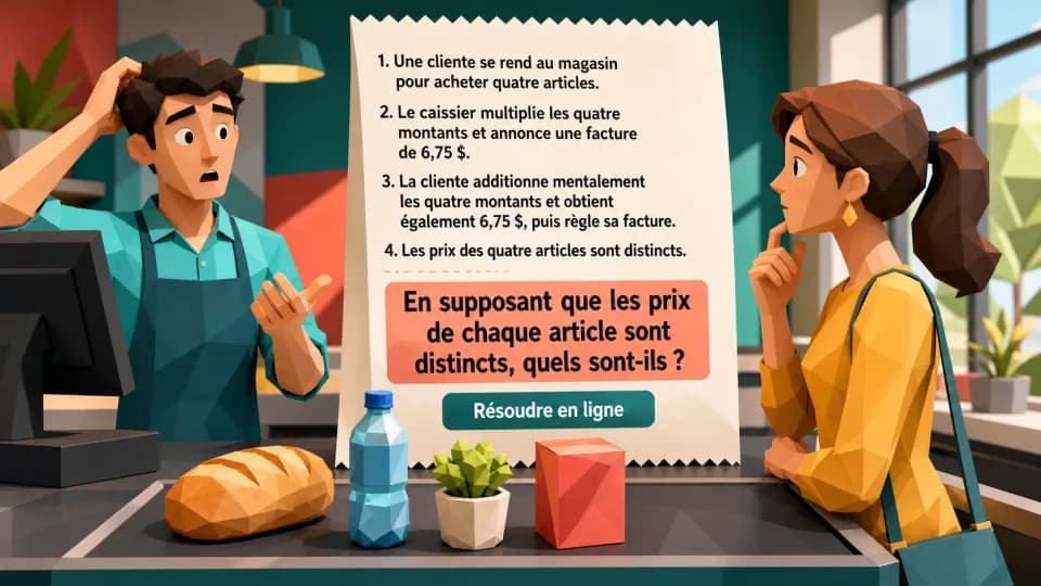 ♦♦♦ Le total était juste