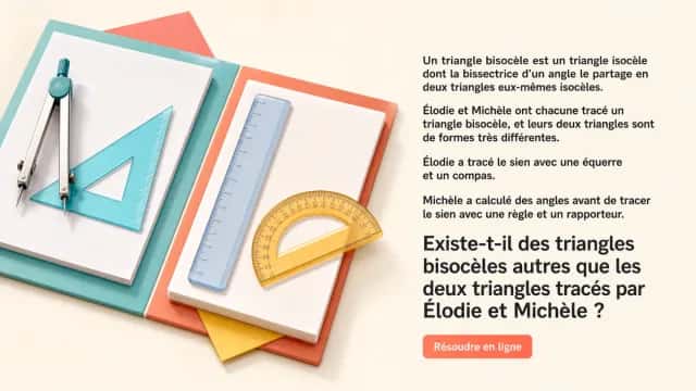 Triangles bisocèles : combien en existe-t-il ?