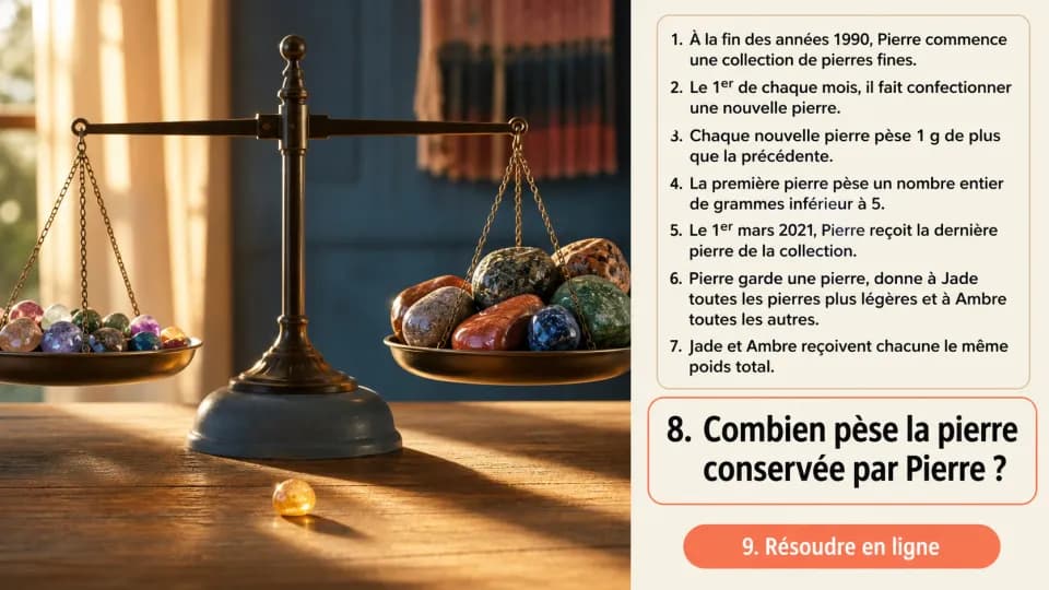♦♦♦ Le collectionneur de pierres fines