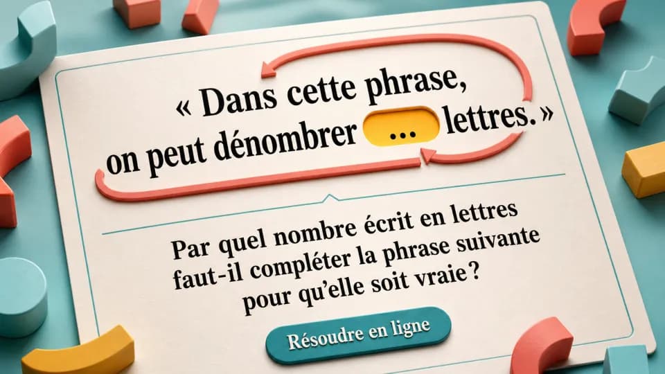 ♦ Nombre de lettres