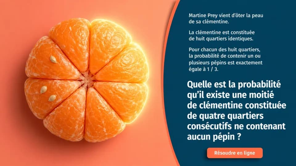 ♦♦♦ La clémentine de Martin
