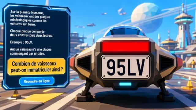 Les plaques de Numérus : problème de dénombrement | Tangente