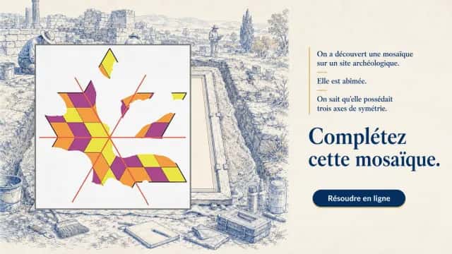 Aux origines de la symétrie – Mosaïque | Tangente