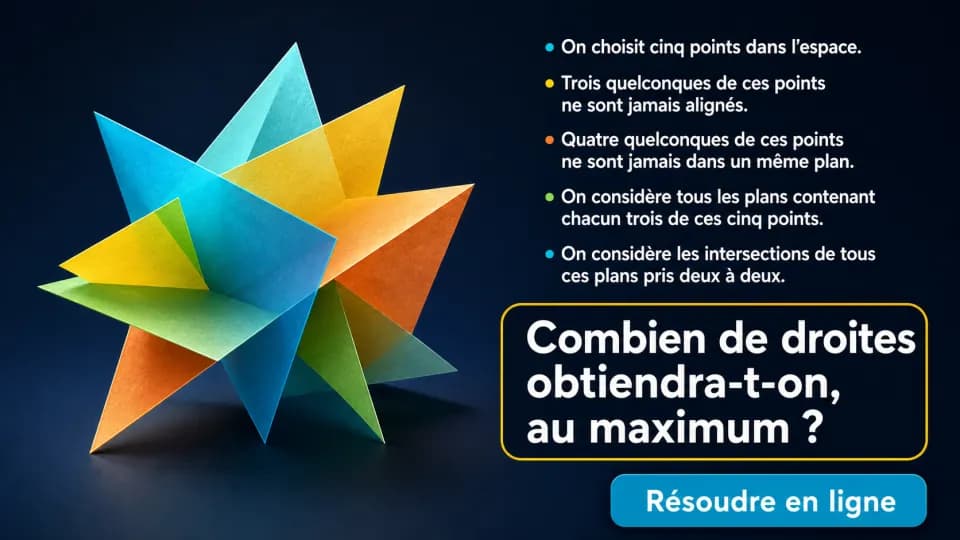 ♥♥♥ Cinq points et des plans