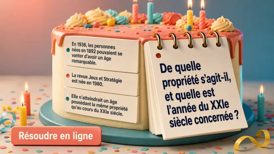 ♦ Curieux anniversaire