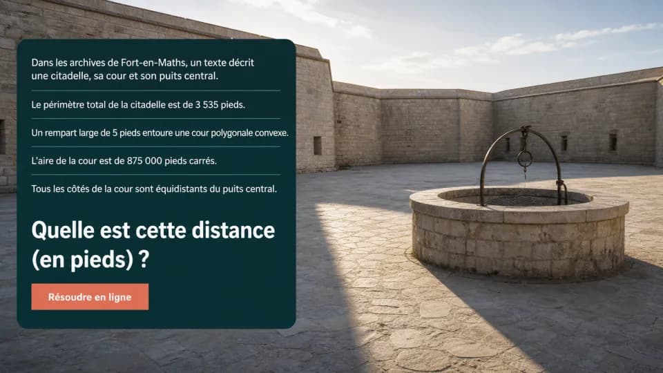 ♦♦ Au pied du mur
