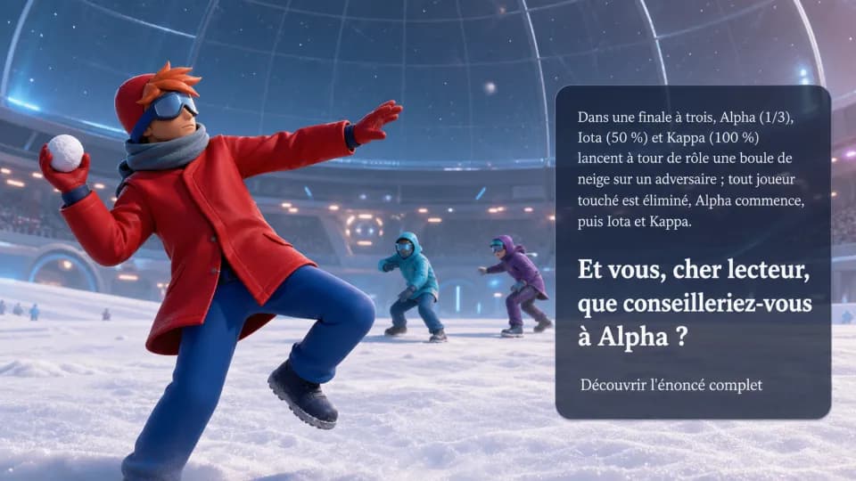Le champion de l'Arène des neiges