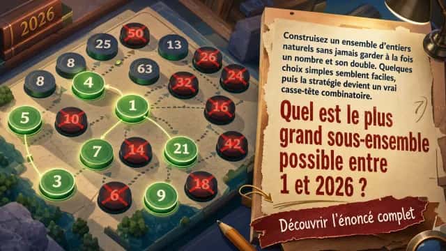 Interdit de doubler - Ensembles sans doubles en mathématiques