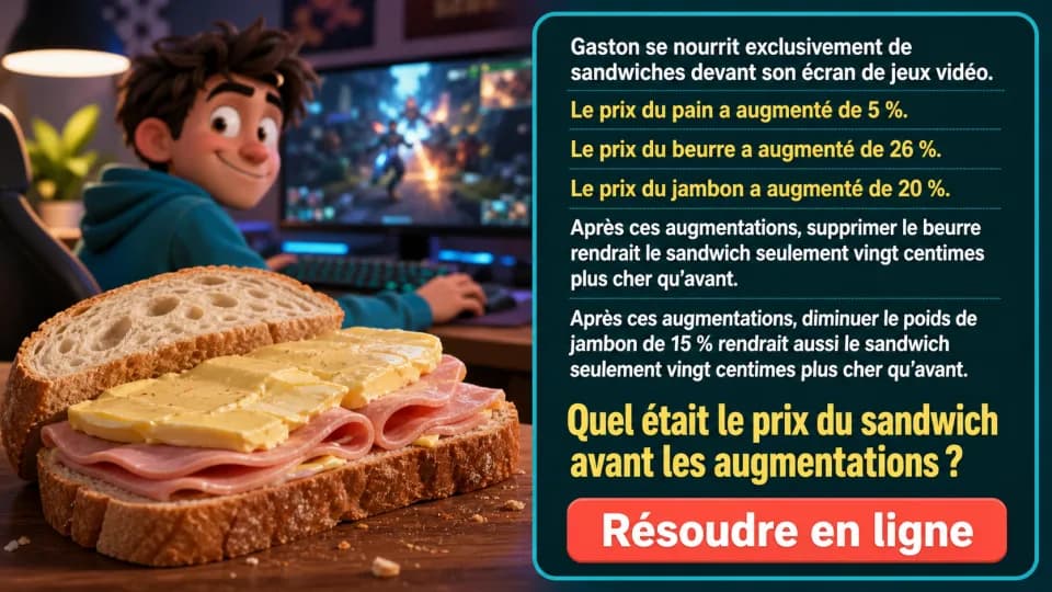 ♦♦ Jambon-beurre