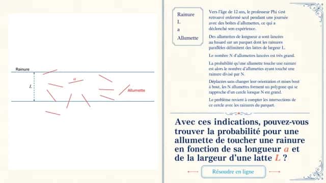 La vocation du professeur Phi : π et Buffon | Tangente