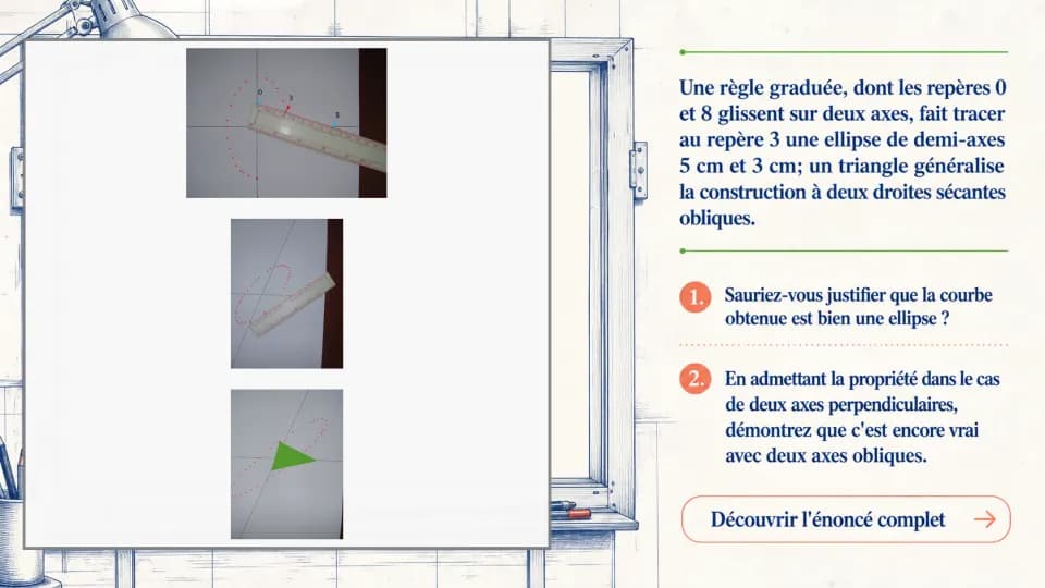Construire des ellipses