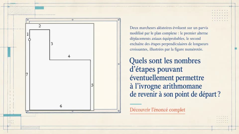 Déambulations dans le plan complexe