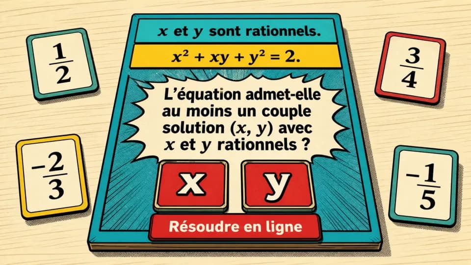 ♦♦♦ Solutions rationnelles ?