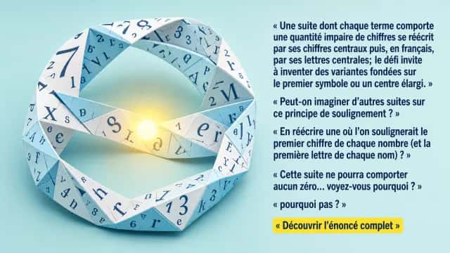 Des suites inouïes : curiosités numériques | Tangente